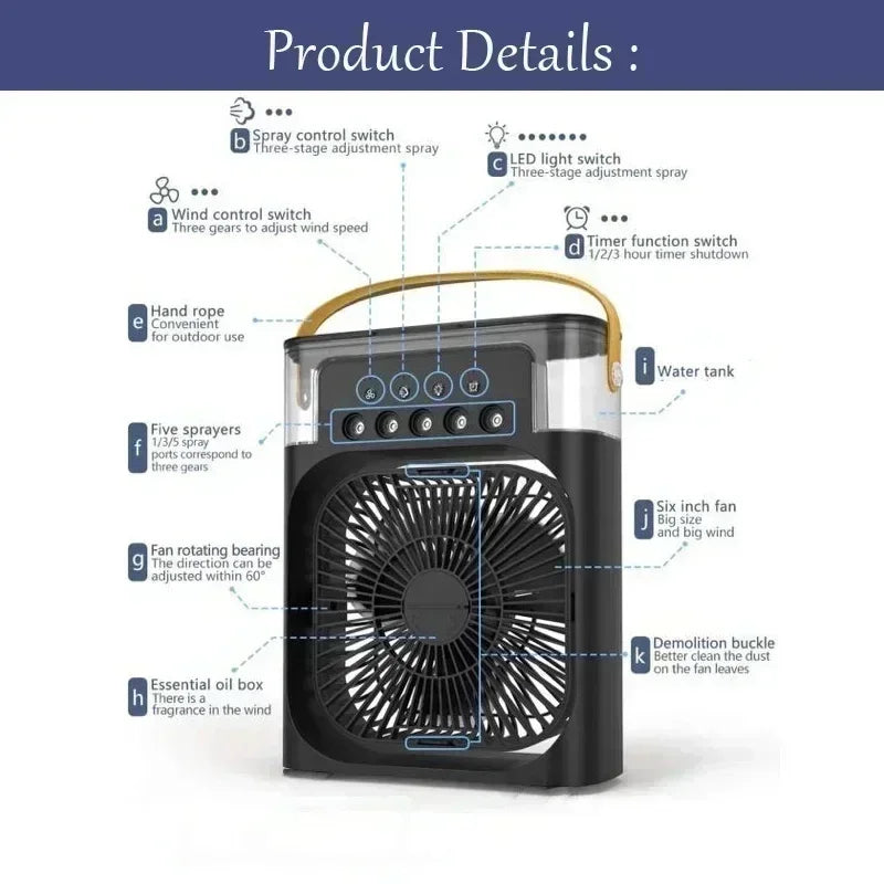 Mini Ventilador Portátil